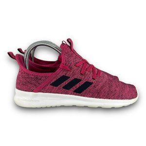 adidas Cloudfoam Pure Running Shoes F36614 Athletic Pink Black Youth 5 Women 6